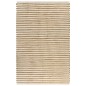 vidaXL Handgewebter Teppich Jute Stoff 120 x 180 cm Natur und Weiß vidaXL Handgewebter Teppich Jute Stoff 120 x 180 cm Natur und Weiß