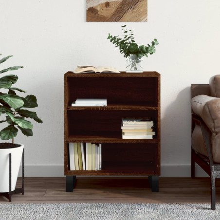 vidaXL Sideboard Braun Eichen-Optik 57x35x70 cm Holzwerkstoff