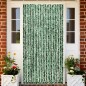 vidaXL Insektenschutz-Vorhang Grün und Weiß 100x220 cm Chenille vidaXL Insektenschutz-Vorhang Grün und Weiß 100x220 cm Chenille