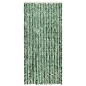 vidaXL Insektenschutz-Vorhang Grün und Weiß 100x220 cm Chenille vidaXL Insektenschutz-Vorhang Grün und Weiß 100x220 cm Chenille