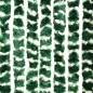 vidaXL Insektenschutz-Vorhang Grün und Weiß 100x220 cm Chenille vidaXL Insektenschutz-Vorhang Grün und Weiß 100x220 cm Chenille