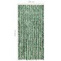 vidaXL Insektenschutz-Vorhang Grün und Weiß 100x220 cm Chenille vidaXL Insektenschutz-Vorhang Grün und Weiß 100x220 cm Chenille