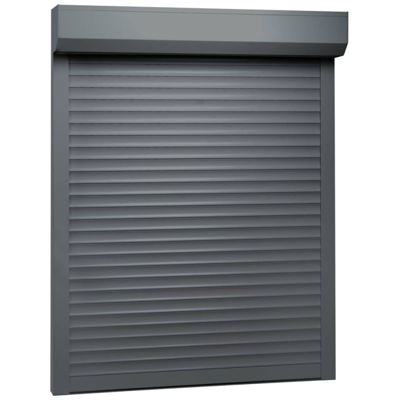 vidaXL Rollladen Aluminium 120x150 cm Anthrazit vidaXL Rollladen Aluminium 120x150 cm Anthrazit