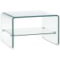 vidaXL Couchtisch Transparent 50×45×33 cm Hartglas vidaXL Couchtisch Transparent 50×45×33 cm Hartglas