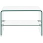 vidaXL Couchtisch Transparent 50×45×33 cm Hartglas vidaXL Couchtisch Transparent 50×45×33 cm Hartglas