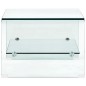 vidaXL Couchtisch Transparent 50×45×33 cm Hartglas vidaXL Couchtisch Transparent 50×45×33 cm Hartglas