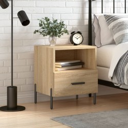 vidaXL Nachttisch Sonoma-Eiche 40x35x47,5 cm Holzwerkstoff