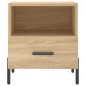 vidaXL Nachttisch Sonoma-Eiche 40x35x47,5 cm Holzwerkstoff vidaXL Nachttisch Sonoma-Eiche 40x35x47,5 cm Holzwerkstoff