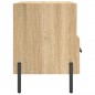 vidaXL Nachttisch Sonoma-Eiche 40x35x47,5 cm Holzwerkstoff vidaXL Nachttisch Sonoma-Eiche 40x35x47,5 cm Holzwerkstoff