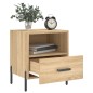 vidaXL Nachttisch Sonoma-Eiche 40x35x47,5 cm Holzwerkstoff vidaXL Nachttisch Sonoma-Eiche 40x35x47,5 cm Holzwerkstoff