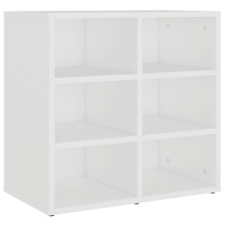 vidaXL Schuhregal Weiß 52,5x30x50 cm