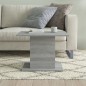 vidaXL Couchtisch Grau Sonoma 55,5x55,5x40 cm Holzwerkstoff vidaXL Couchtisch Grau Sonoma 55,5x55,5x40 cm Holzwerkstoff