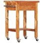 vidaXL Küchenwagen 55x55x89 cm Massivholz Akazie vidaXL Küchenwagen 55x55x89 cm Massivholz Akazie