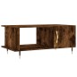 vidaXL Couchtisch Räuchereiche 90x50x40 cm Holzwerkstoff vidaXL Couchtisch Räuchereiche 90x50x40 cm Holzwerkstoff