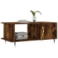 vidaXL Couchtisch Räuchereiche 90x50x40 cm Holzwerkstoff vidaXL Couchtisch Räuchereiche 90x50x40 cm Holzwerkstoff