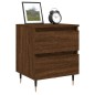 vidaXL Nachttische 2 Stk. Braun Eichen-Optik 40x35x50 cm Holzwerkstoff vidaXL Nachttische 2 Stk. Braun Eichen-Optik 40x35x50 cm Holzwerkstoff