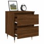 vidaXL Nachttische 2 Stk. Braun Eichen-Optik 40x35x50 cm Holzwerkstoff vidaXL Nachttische 2 Stk. Braun Eichen-Optik 40x35x50 cm Holzwerkstoff