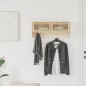 vidaXL Wandgarderobe mit Haken 80x24x35,5 cm Holzwerkstoff