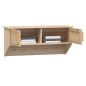 vidaXL Wandgarderobe mit Haken 80x24x35,5 cm Holzwerkstoff