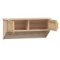 vidaXL Wandgarderobe mit Haken 80x24x35,5 cm Holzwerkstoff