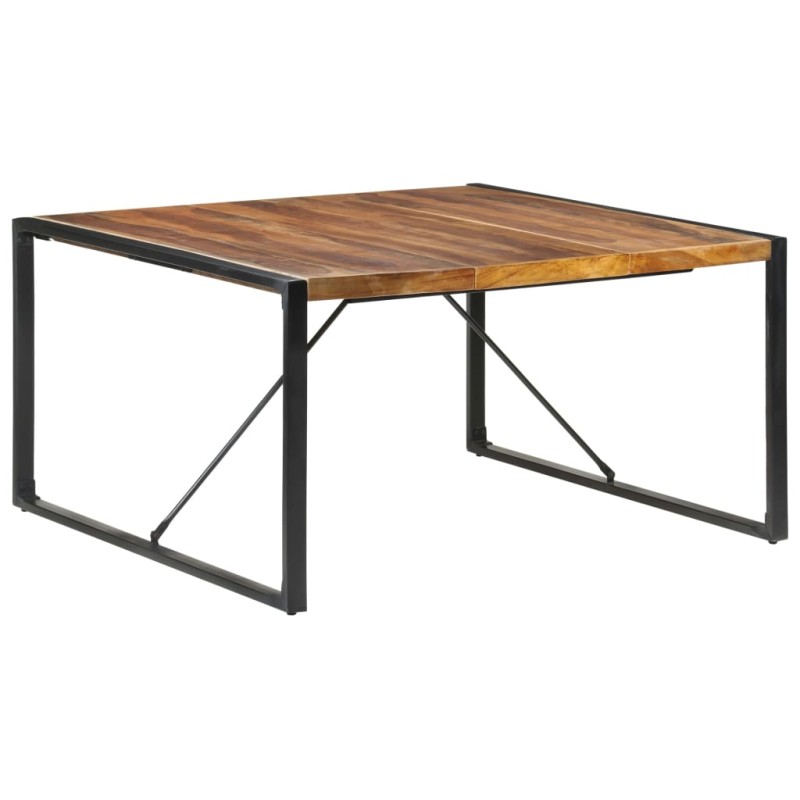 vidaXL Esstisch 140x140x75 cm Massivholz mit Palisander-Finish vidaXL Esstisch 140x140x75 cm Massivholz mit Palisander-Finish
