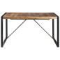 vidaXL Esstisch 140x140x75 cm Massivholz mit Palisander-Finish vidaXL Esstisch 140x140x75 cm Massivholz mit Palisander-Finish