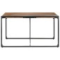vidaXL Esstisch 140x140x75 cm Massivholz mit Palisander-Finish vidaXL Esstisch 140x140x75 cm Massivholz mit Palisander-Finish