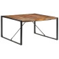 vidaXL Esstisch 140x140x75 cm Massivholz mit Palisander-Finish vidaXL Esstisch 140x140x75 cm Massivholz mit Palisander-Finish
