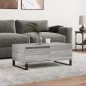 vidaXL Couchtisch Grau Sonoma 90x50x36,5 cm Holzwerkstoff vidaXL Couchtisch Grau Sonoma 90x50x36,5 cm Holzwerkstoff