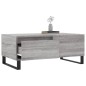 vidaXL Couchtisch Grau Sonoma 90x50x36,5 cm Holzwerkstoff vidaXL Couchtisch Grau Sonoma 90x50x36,5 cm Holzwerkstoff