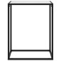 vidaXL Konsolentisch Weiß 60x35x75 cm Hartglas vidaXL Konsolentisch Weiß 60x35x75 cm Hartglas