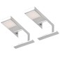 vidaXL Spiegelleuchten 2 Stk. Downlight 2W Warmweiß vidaXL Spiegelleuchten 2 Stk. Downlight 2W Warmweiß