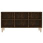 vidaXL TV-Schrank mit Massivholz-Beinen Räuchereiche 103,5x30x50 cm vidaXL TV-Schrank mit Massivholz-Beinen Räuchereiche 103,5x30x50 cm