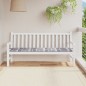 vidaXL Gartenbank-Auflage Grau Karomuster 180x50x3 cm Oxford-Gewebe vidaXL Gartenbank-Auflage Grau Karomuster 180x50x3 cm Oxford-Gewebe
