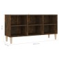 vidaXL TV-Schrank mit Massivholz-Beinen Räuchereiche 103,5x30x50 cm vidaXL TV-Schrank mit Massivholz-Beinen Räuchereiche 103,5x30x50 cm