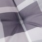 vidaXL Gartenbank-Auflage Grau Karomuster 180x50x3 cm Oxford-Gewebe vidaXL Gartenbank-Auflage Grau Karomuster 180x50x3 cm Oxford-Gewebe