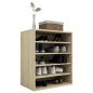 vidaXL Schuhschrank Sonoma-Eiche 60x35x70 cm Holzwerkstoff vidaXL Schuhschrank Sonoma-Eiche 60x35x70 cm Holzwerkstoff