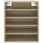 vidaXL Schuhschrank Sonoma-Eiche 60x35x70 cm Holzwerkstoff vidaXL Schuhschrank Sonoma-Eiche 60x35x70 cm Holzwerkstoff