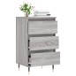 vidaXL Sideboard Grau Sonoma 40x35x70 cm Holzwerkstoff vidaXL Sideboard Grau Sonoma 40x35x70 cm Holzwerkstoff