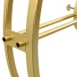 vidaXL Wanduhr Golden 52 cm Eisen vidaXL Wanduhr Golden 52 cm Eisen