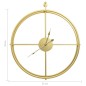 vidaXL Wanduhr Golden 52 cm Eisen vidaXL Wanduhr Golden 52 cm Eisen