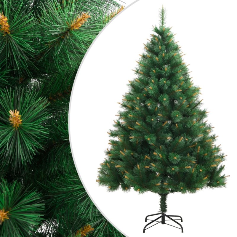 vidaXL Künstlicher Weihnachtsbaum Klappbar mit Ständer 240 cm vidaXL Künstlicher Weihnachtsbaum Klappbar mit Ständer 240 cm