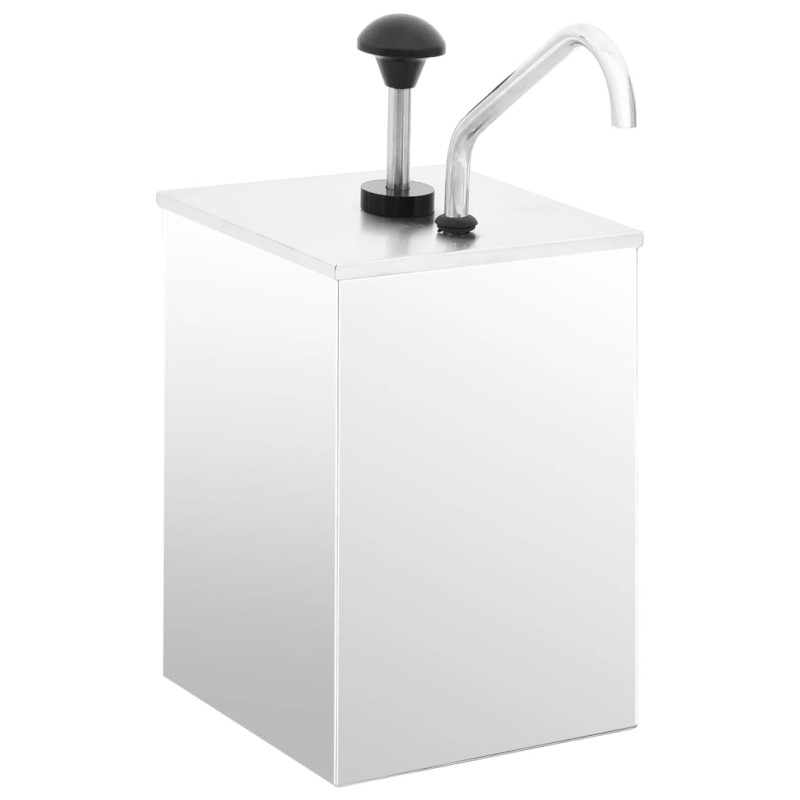 vidaXL Saucenspender Edelstahl 3,5 L vidaXL Saucenspender Edelstahl 3,5 L