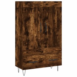 vidaXL Highboard Räuchereiche 69,5x31x115 cm Holzwerkstoff