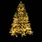 vidaXL Weihnachtsbaum mit LEDs & Kiefernzapfen Grün 225 cm PVC & PE vidaXL Weihnachtsbaum mit LEDs & Kiefernzapfen Grün 225 cm PVC & PE