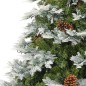 vidaXL Weihnachtsbaum mit LEDs & Kiefernzapfen Grün 225 cm PVC & PE vidaXL Weihnachtsbaum mit LEDs & Kiefernzapfen Grün 225 cm PVC & PE