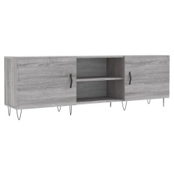 vidaXL TV-Schrank Grau Sonoma 150x30x50 cm Holzwerkstoff