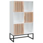 vidaXL Highboard Weiß 70x35x125 cm Holzwerkstoff vidaXL Highboard Weiß 70x35x125 cm Holzwerkstoff