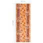 vidaXL Teppichläufer BCF Terrakottarot 80x200 cm vidaXL Teppichläufer BCF Terrakottarot 80x200 cm
