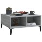 vidaXL Couchtisch Grau Sonoma 60x60x30 cm Holzwerkstoff vidaXL Couchtisch Grau Sonoma 60x60x30 cm Holzwerkstoff